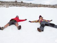 W poszukiwaniu szczątków Virgohamna znaleźliśmy śnieg ;)